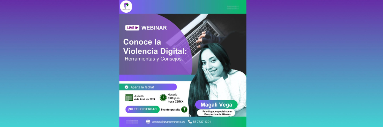 Webinar Conoce la Violencia Digital